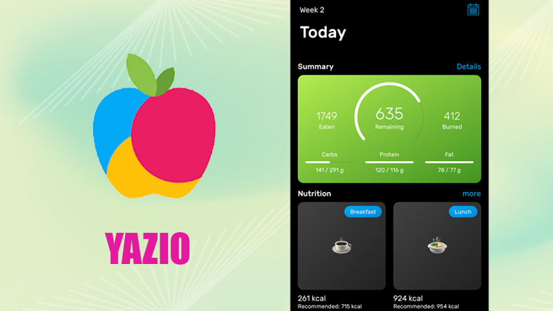 Ứng dụng YAZIO - Calorie Counter App