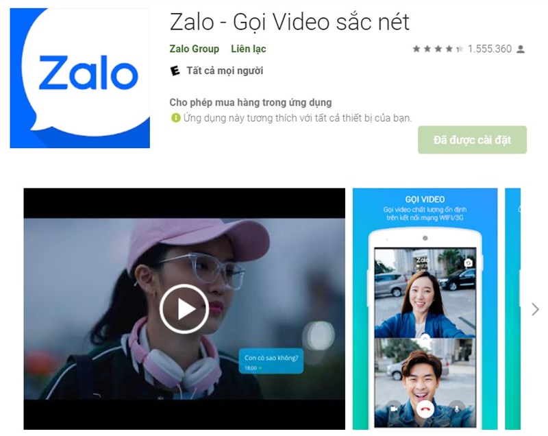 Tiến hành cập nhật phiên bản mới nhất của ứng dụng Zalo để trải nghiệm nhiều tính năng thú vị mới