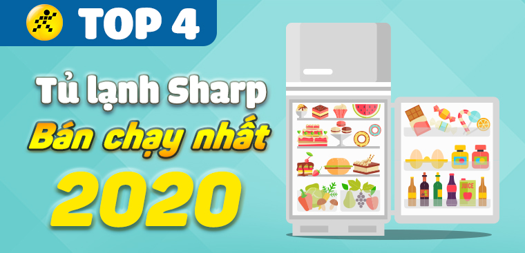 Top 4 tủ lạnh Sharp bán chạy nhất năm 2020 tại Điện máy ...