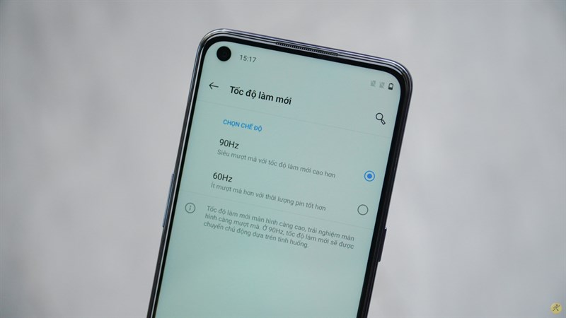 OnePlus N10 được trang bị màn hình tần số quét 90 Hz