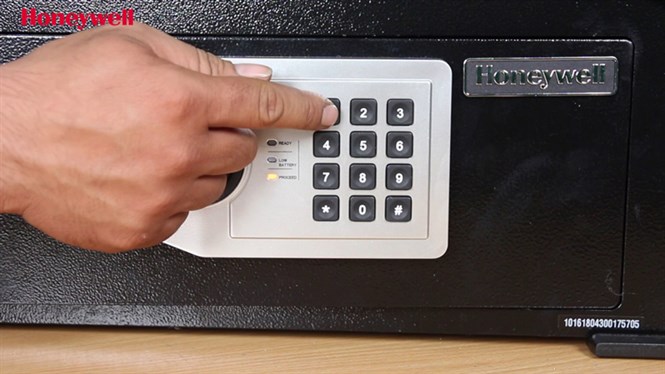 Hướng dẫn cách đổi mật khẩu trên két sắt Honeywell