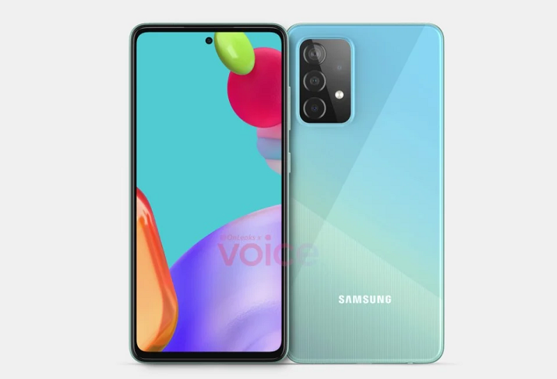 Ảnh render Galaxy A52 5G Ảnh render Galaxy A52 5G