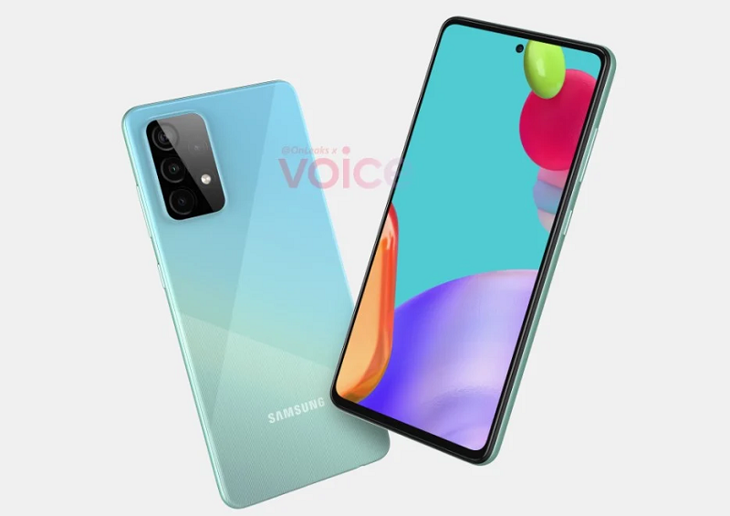 Ảnh render Galaxy A52 5G Ảnh render Galaxy A52 5G