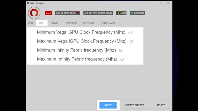 Nâng cao hiệu suất của Laptop AMD đơn giản với Ryzen Controller