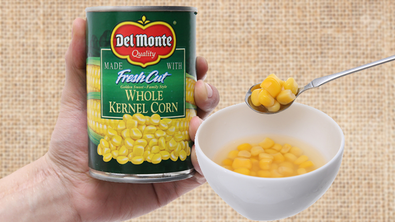 Bắp ngọt nguyên hạt Del Monte