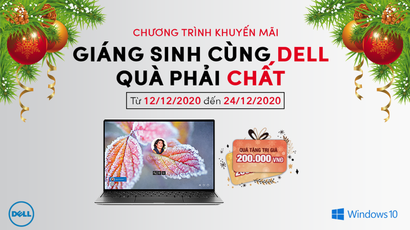ƯU ĐÃI GIÁNG SINH CÙNG DELL ƯU ĐÃI GIÁNG SINH CÙNG DELL