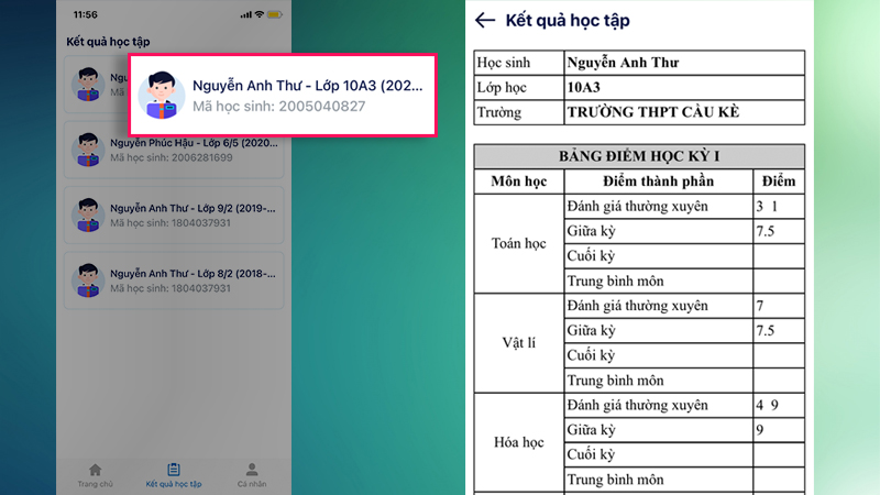 Vnedu Tra Cá»©u Káº¿t Quáº£ Há»c Táº­p Cá»§a Con Sá»• Lien Láº¡c Ä'iá»‡n Tá»­