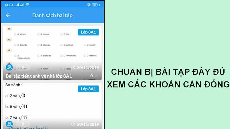 Các tính năng hữu ích khác