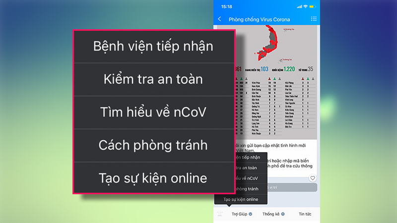  Mục trợ giúp