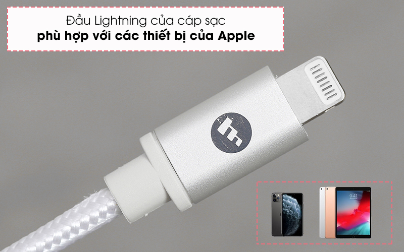 Cáp Type C - Lightning MFI 1m Mophie 