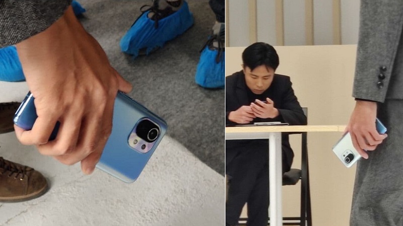Mi 11 exposes the actual photo on the user's hand Mi 11 exposes the actual photo on the user's hand