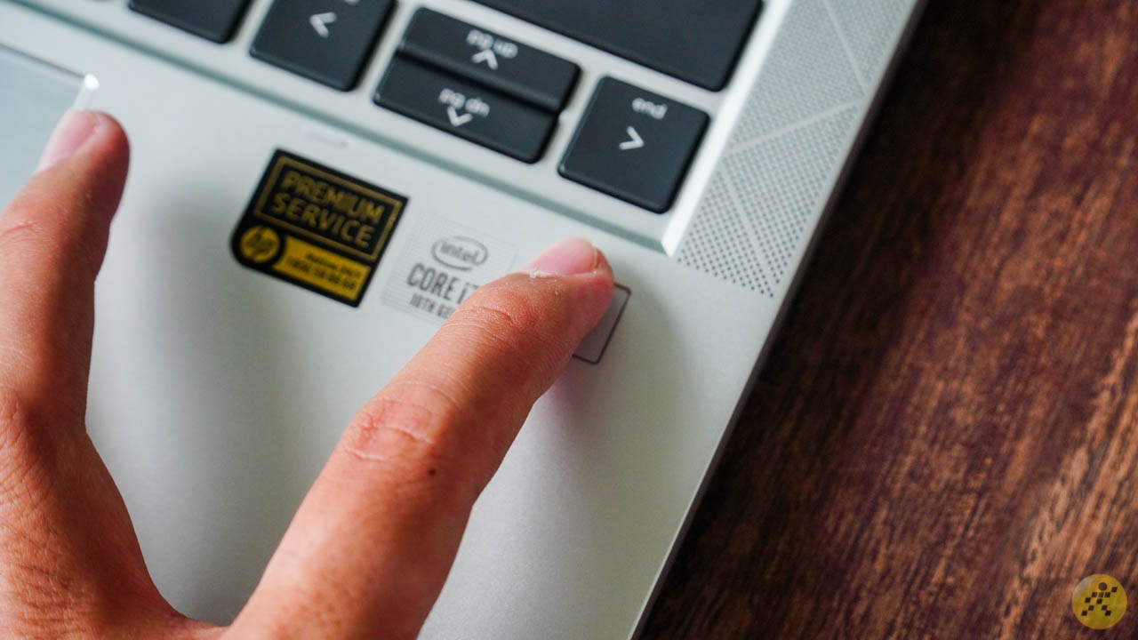 Máy được tích hợp cảm biến vân tay một chạm Máy được tích hợp cảm biến vân tay một chạm