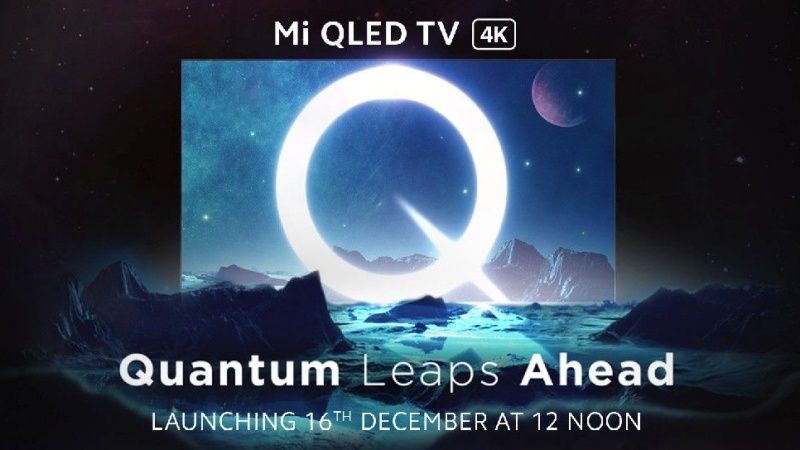 Xiaomi teaser thời điểm ra mắt Mi QLED TV 4K