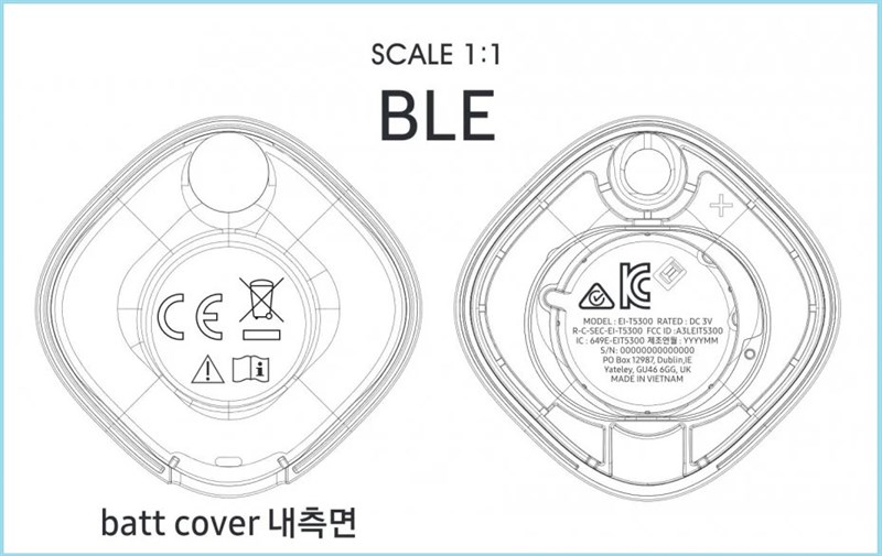 Thẻ định vị, theo dõi đồ vật Galaxy Smart Tag lộ các phiên bản màu sắc và giá bán phải chăng trước ngày ra mắt