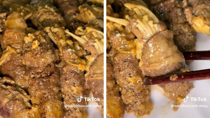 2 ways to make delicious beef rolls with enoki mushrooms like a 5-star restaurant