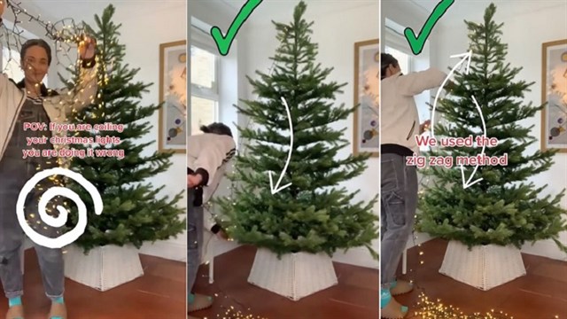 Video hướng dẫn trang trí cây thông Noel đúng cách cực hot trên TikTok