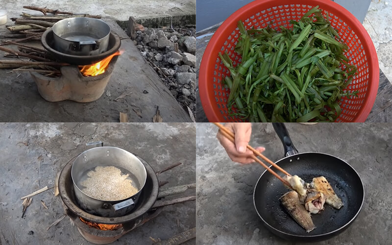 Cách nấu canh rau ngổ cá lóc đồng đậm đà hương vị miền quê