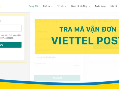 4 cách tra cứu vận đơn Viettel Post đơn giản trên máy tính, điện thoại