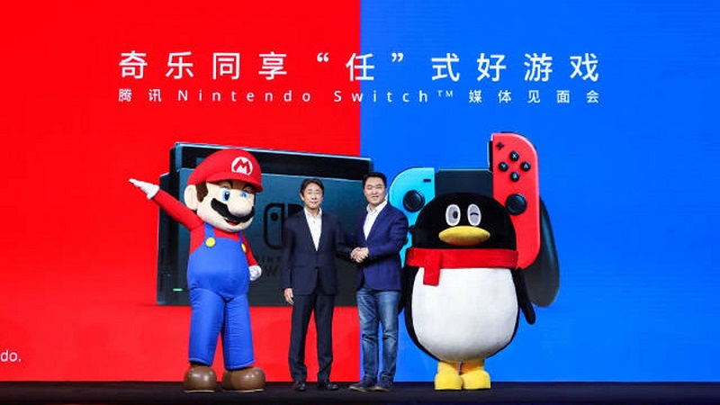 Nintendo và Tencent hợp tác Nintendo và Tencent hợp tác