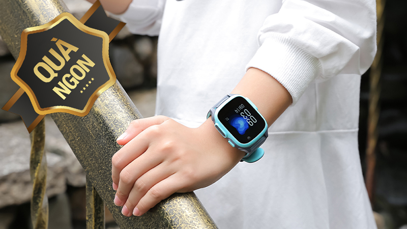 Đồng hồ định vị trẻ em Abardeen T3 Xanh