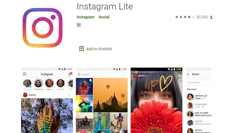 Instagram Lite Instagram Lite