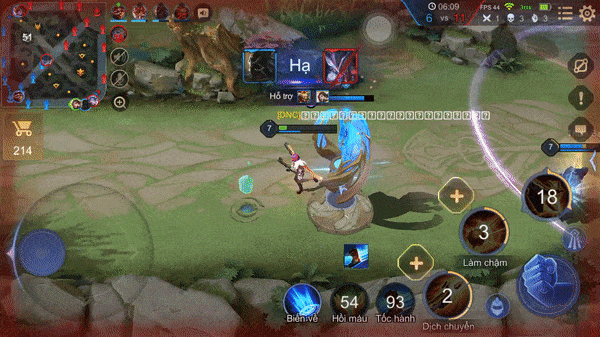 Chiến Liên Quân Mobile trên iPhone 7