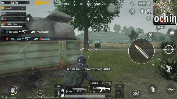 Chiến PUBG Mobile trên iPhone 7