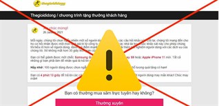 CẢNH BÁO: Xuất hiện loạt website lừa đảo giả mạo Thế Giới Di Động và Điện máy XANH để đánh cắp thông tin người dùng