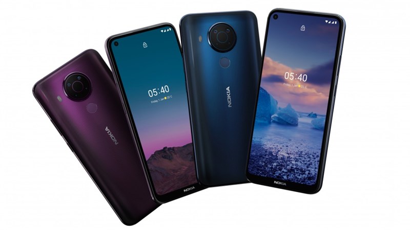 Thiết kế tổng thể của Nokia 5.4 
