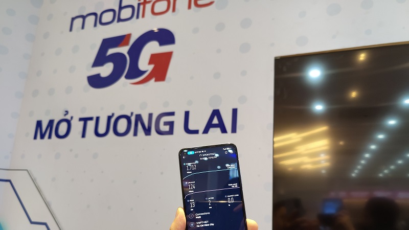 MobiFone chính thức cho phép trải nghiệm mạng 5G tại TP.HCM