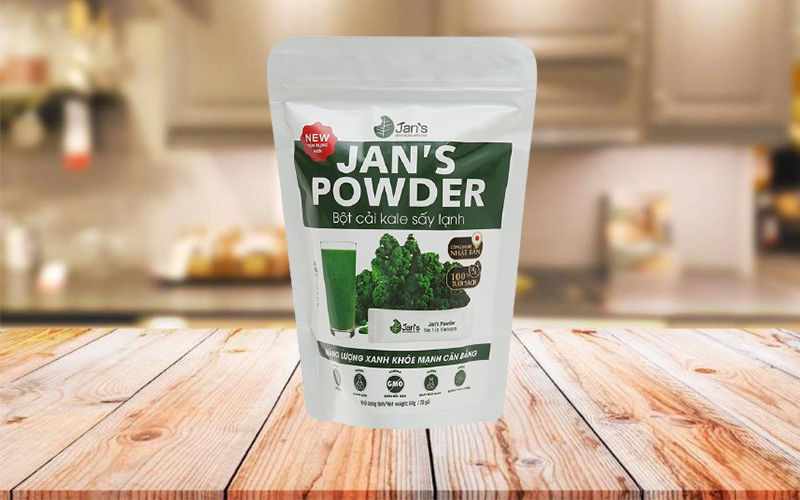 Bột cải kale Jan's Powder