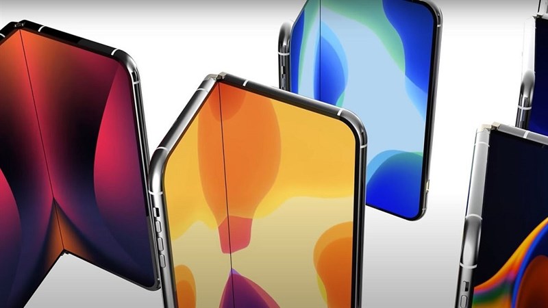 Apple có thể sẽ tung ra chiếc iPhone màn hình gập đầu tiên của mình vào năm 2022 với thiết kế giống Surface Duo