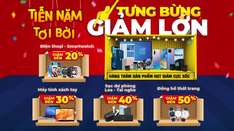 Ưu đãi xả hàng cuối năm Ưu đãi xả hàng cuối năm