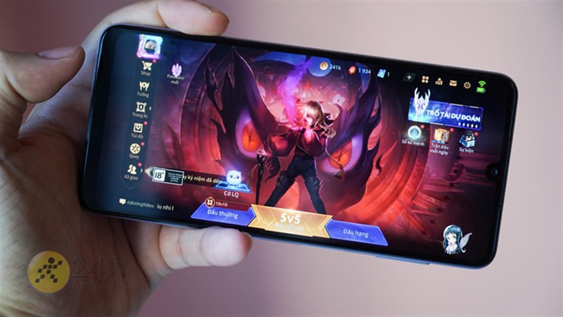 Chơi game trên Samsung Galaxy A22