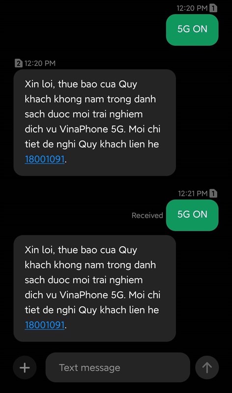 Hướng dẫn trải nghiệm mạng 5G của nhà mạng Vinaphone