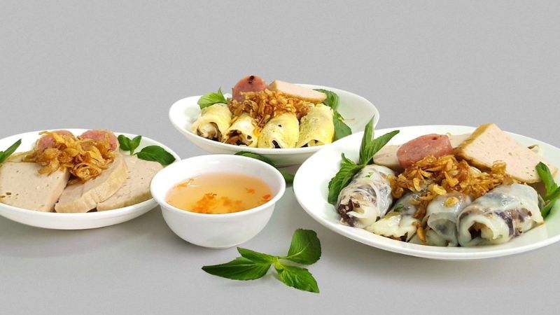 Bánh cuốn trứng Vạn Kiếp