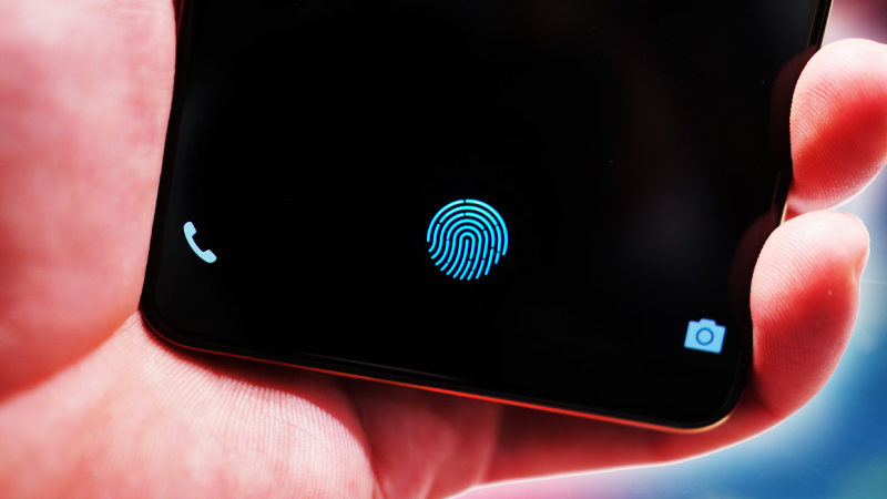 Vân tay trong màn hình