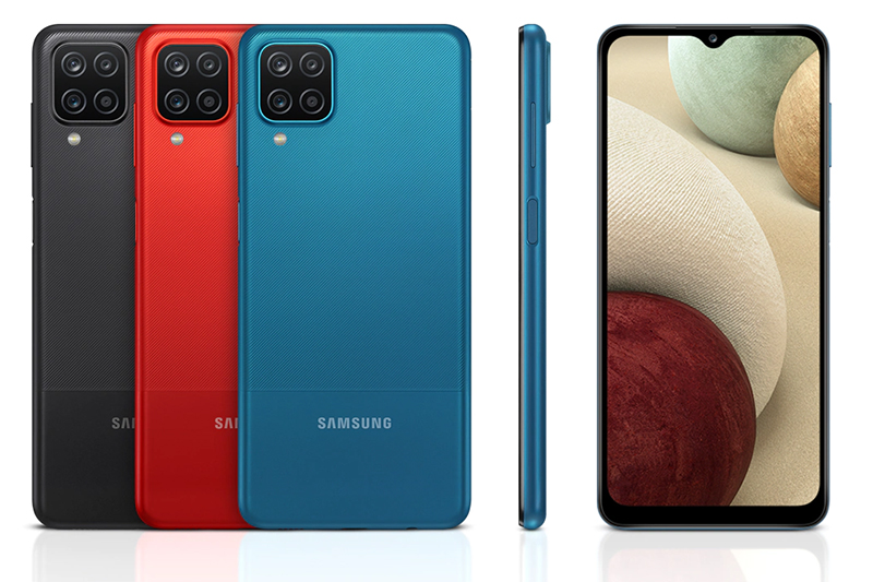 Thiết kế tổng thể của Samsung Galaxy A12 Thiết kế tổng thể của Samsung Galaxy A12