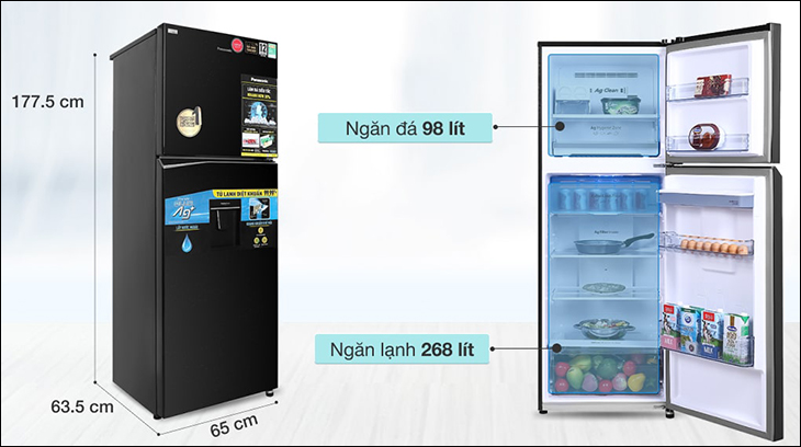 Tủ lạnh có dung tích từ 300 lít đến 400 lít