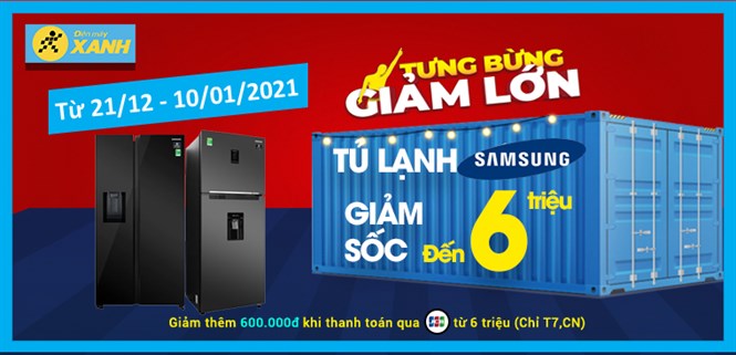 Xả hàng cuối năm, mua ngay 5 mẫu tủ lạnh Samsung giảm SỐC đến 6 triệu, rinh ngay về nào!