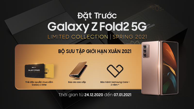 Đặt trước Galaxy Z Fold2 5G phiên bản đặc biệt