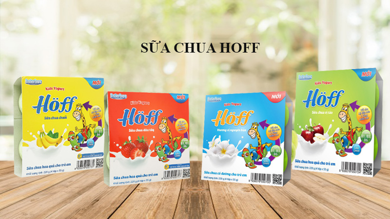 Tìm hiểu về các loại sữa chua Hoff, bé mấy tháng tuổi thì sử dụng được?