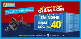 Xả hàng cuối năm, top 5 tai nghe giảm đến 40%, mua ngay kẻo lỡ!