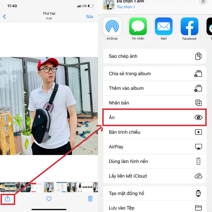 Đừng lo lắng nếu bạn không biết cách ẩn ảnh trên iPhone. Chỉ với vài bước đơn giản, bạn có thể ẩn những bức ảnh riêng tư của mình. Xem hình ảnh liên quan để biết cách làm!