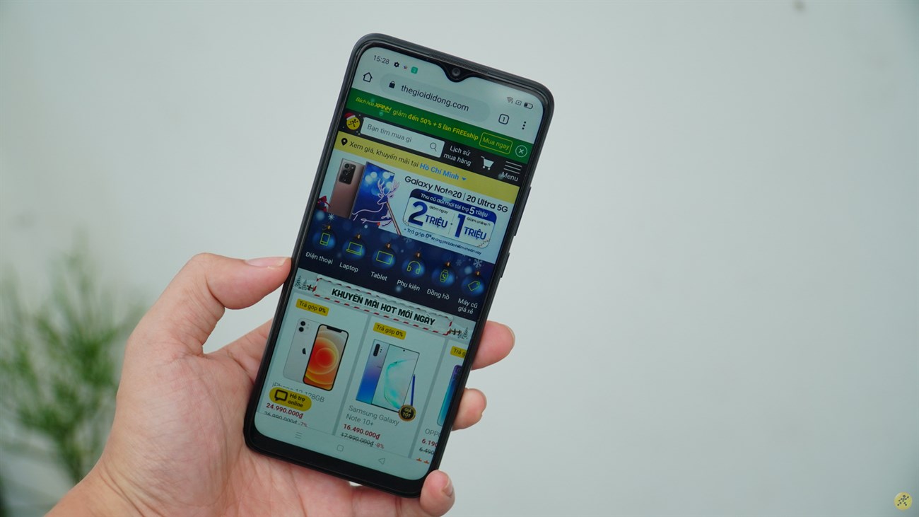 OPPO A15 sở hữu màn hình kích thước lớn OPPO A15 sở hữu màn hình kích thước lớn