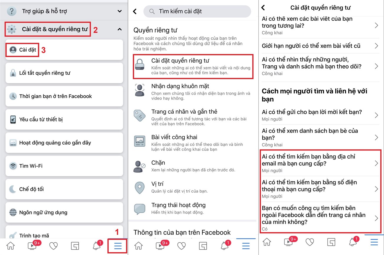 Cách 'Tàng Hình' Để Người Khác Không Tìm Thấy Facebook Của Bạn