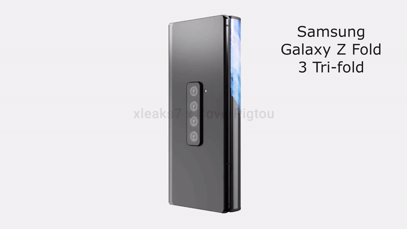 Lộ ảnh render Galaxy Z Fold Dual-fold và Tri-fold: Thiết kế gập ba độc đáo - Hình 2 Lộ ảnh render Galaxy Z Fold Dual-fold và Tri-fold: Thiết kế gập ba độc đáo - Hình 2