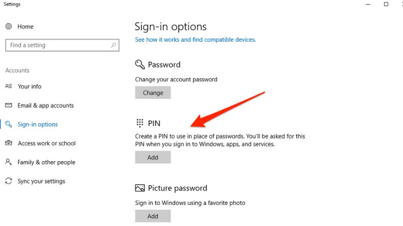 Mã PIN giúp bạn tiết kiệm thời gian mở khóa máy tính Windows của mình.