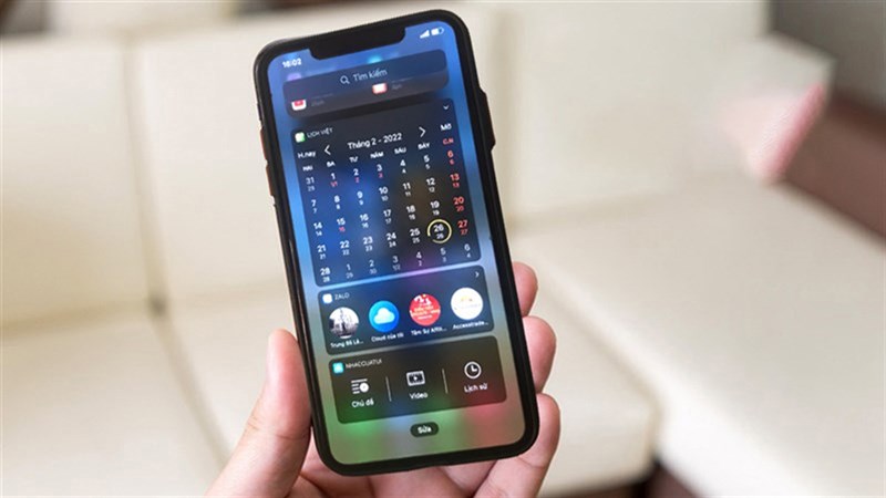 Cách hiển thị lịch âm trên màn hình khóa iPhone