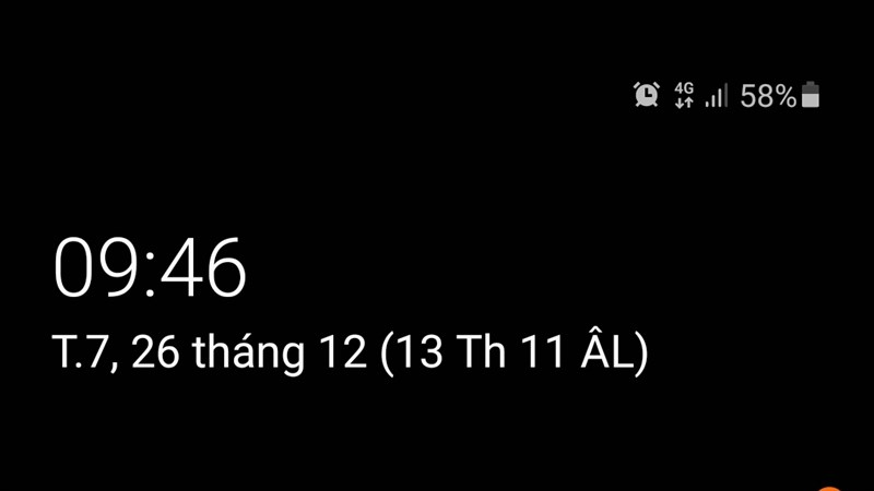  xem âm lịch trên máy Samsung